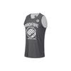 Li Ning X Mitchell Ness Basketbalshirts Heren Zwart Ivoor Normale Rechte Pasvorm AAYT045-1