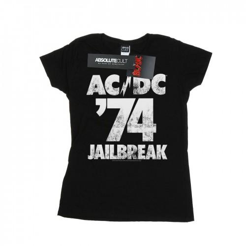 

AC/DC Womens/Ladies Jailbreak 74 Cotton T-Shirt XXL білий