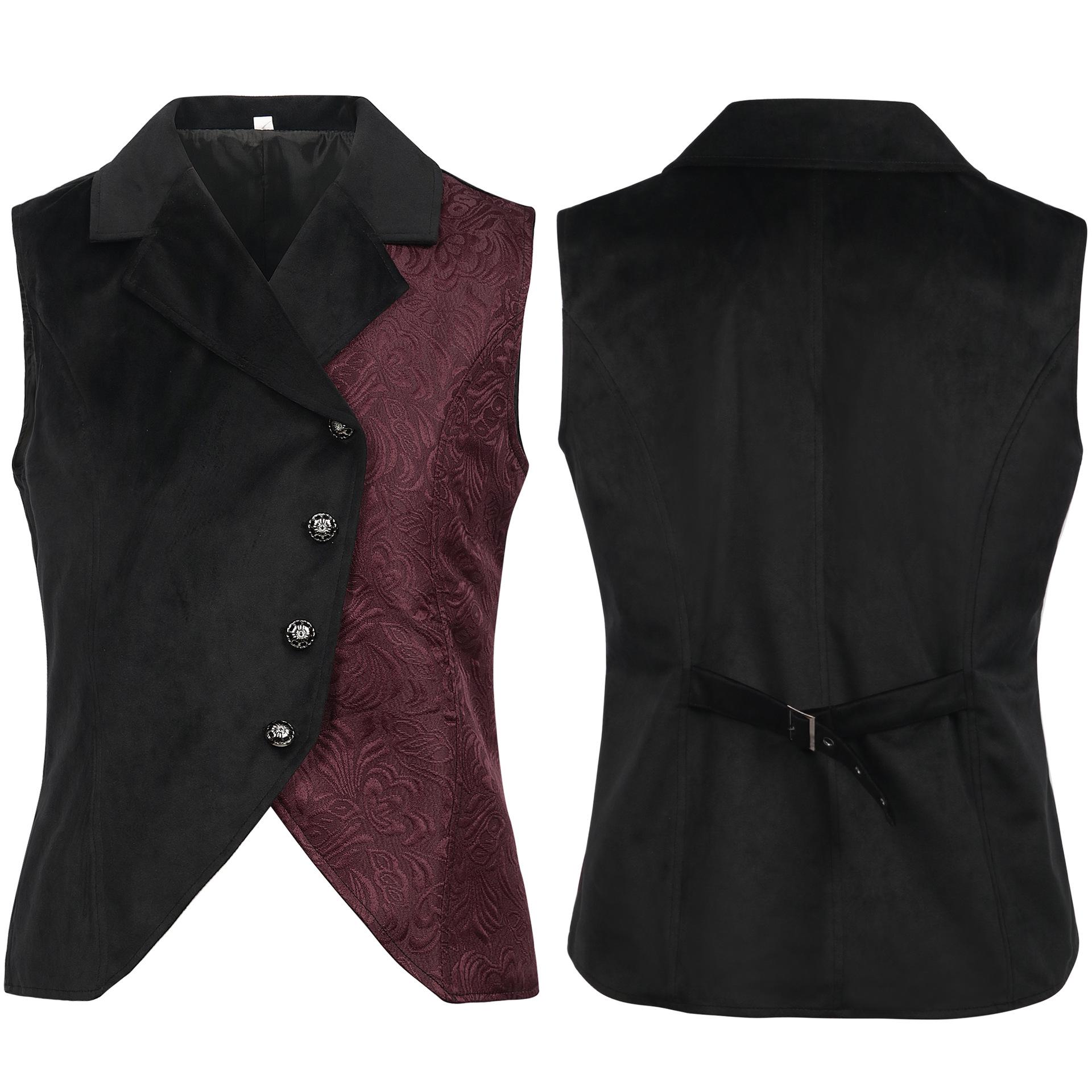 

Medieval Retro Men s Vest Halloween Costume Large