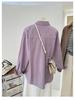 Women's Corduroy Shirt - Loose, Long Sleeve, Versatile Cardigan Jacket for Autumn 2025
