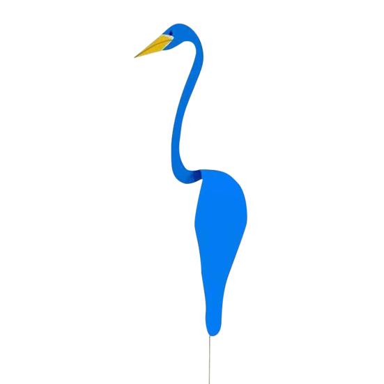 Flamingo Ornament Weather-resistant Realistic Iron Swirl Bird Flamingo Statue Garden Decoration