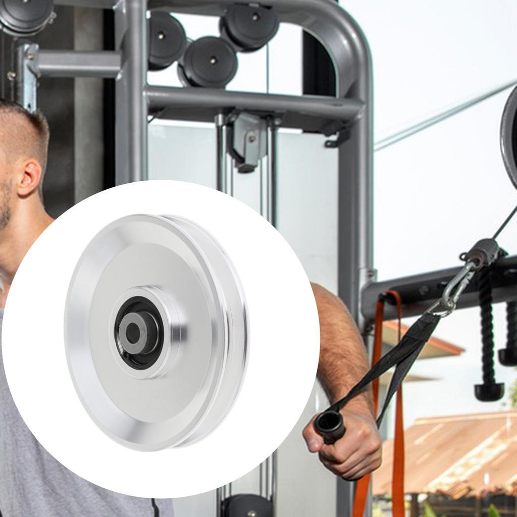 Replacement Fitness Bearing Pulley Wheel Universal Wear-resistant Lightweight
