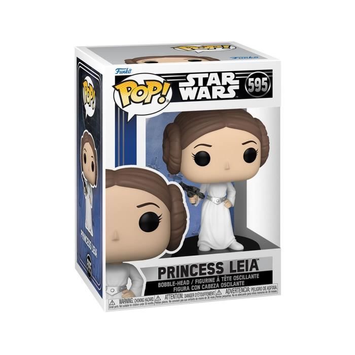 Figurine Funko POP! - Star Wars - Leia - 9 Cm - Adulte - Mixte