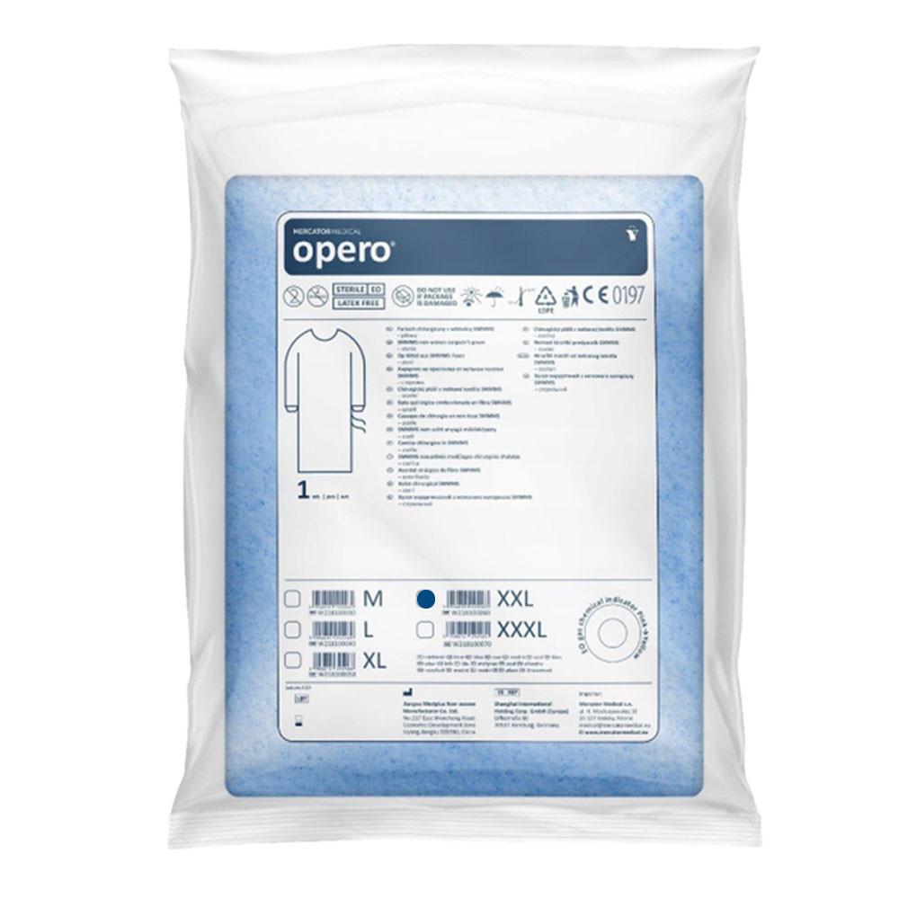 Surgical Gown Sterile With Cuff, Tied With Straps (Smmms Nonwoven Fabric 35G) 1 Piece
