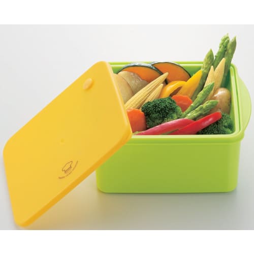 MI Creations Microwave Cooker/Steamer, Made in Japan, with Colander, Embossed Design, 1.5L, Healthy