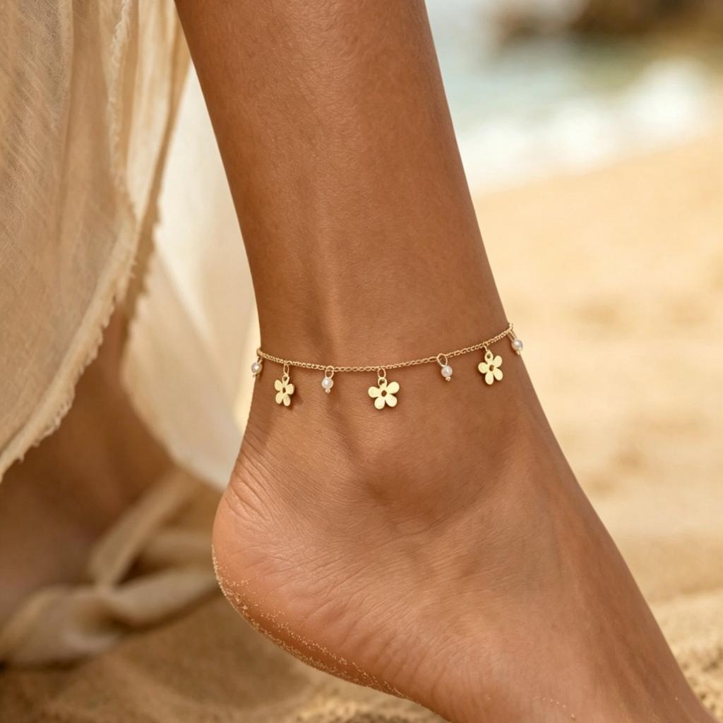 1-2 Pcs Fashion Pendant Anklets Adjustable Trendy Unique Personal Fashion Accessories Suitable for All Seasons