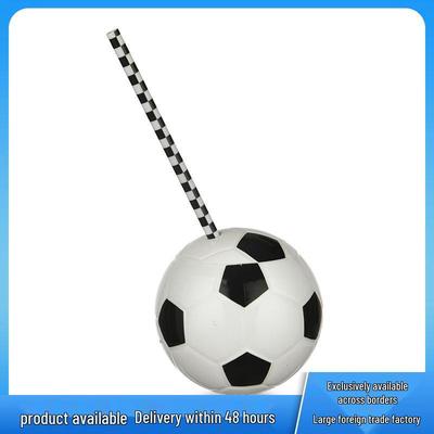 450ml Sports Ball Cup: Football, Basketball, Golf, Square Design, Plastic Cup for World Cup & NBA.