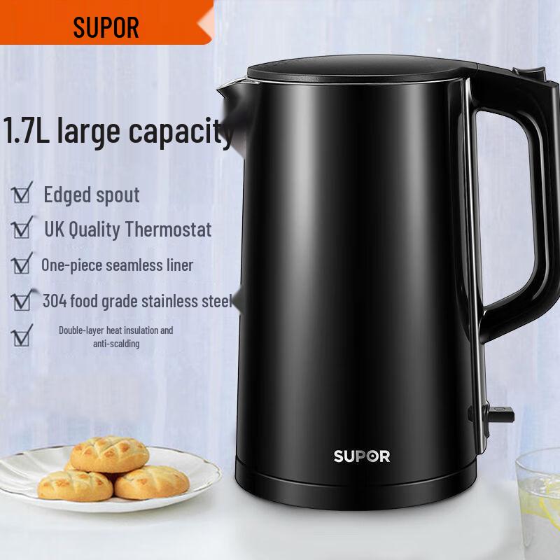 Умный электрический чайник Supor SW-17J419 из нержавеющей стали