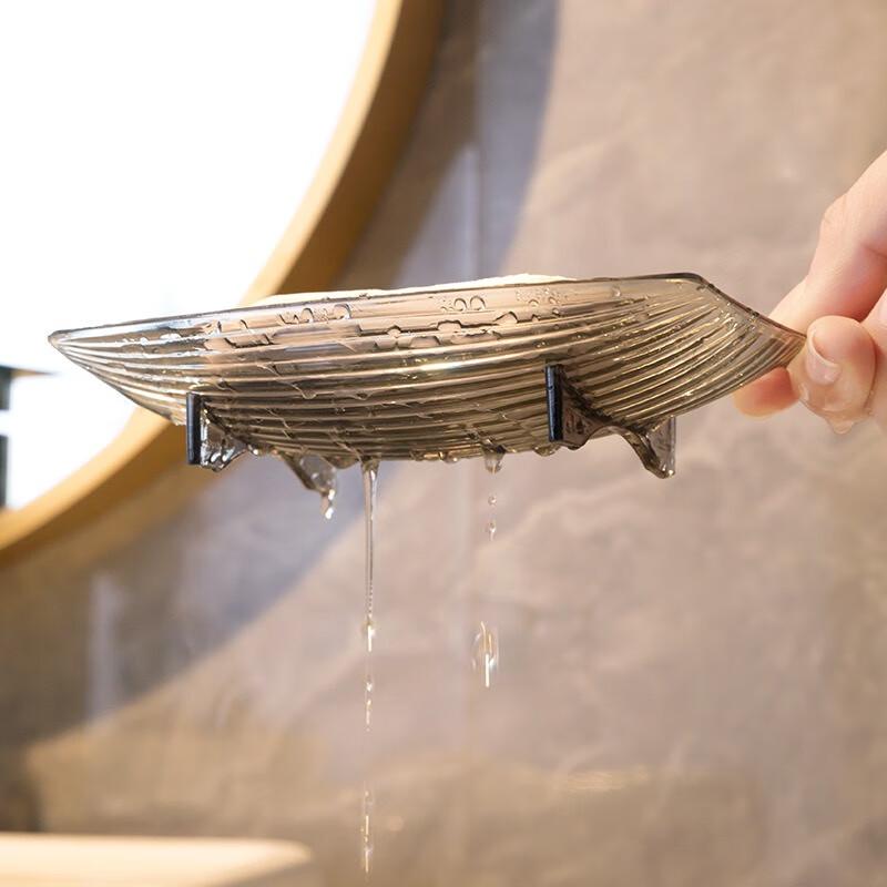 Fumai De 8-Pack Transparent Bathroom Soap Dishes