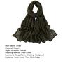 Women Scarf Solid Color Wide Edge Design Thin Scarf Breathable Shawl Versatile Head Wrap Stylish Accessory