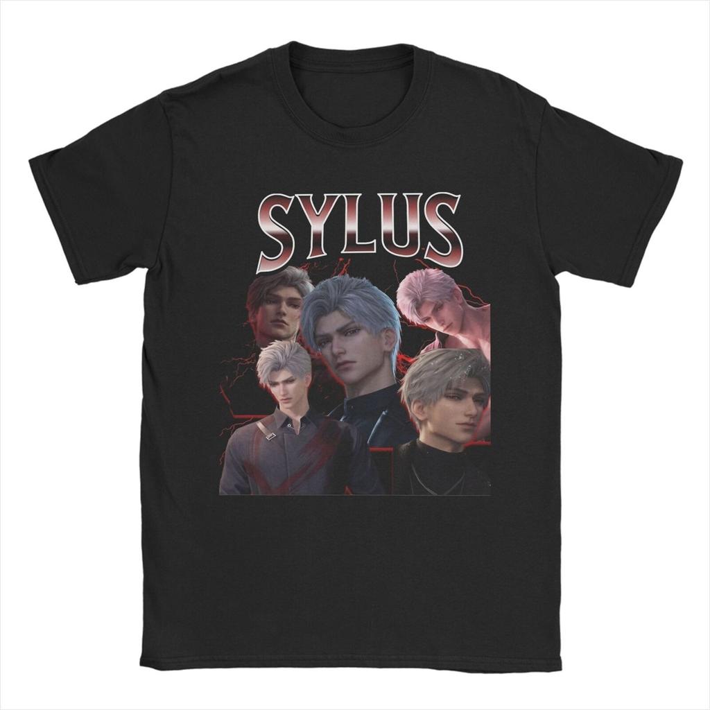 Men T-Shirt Love And Deepspace Rafayel Caleb Zayne Vintage 100% Cotton Tee Shirt Short Sleeve T Shirt Round Neck Clothes 4XL 5XL