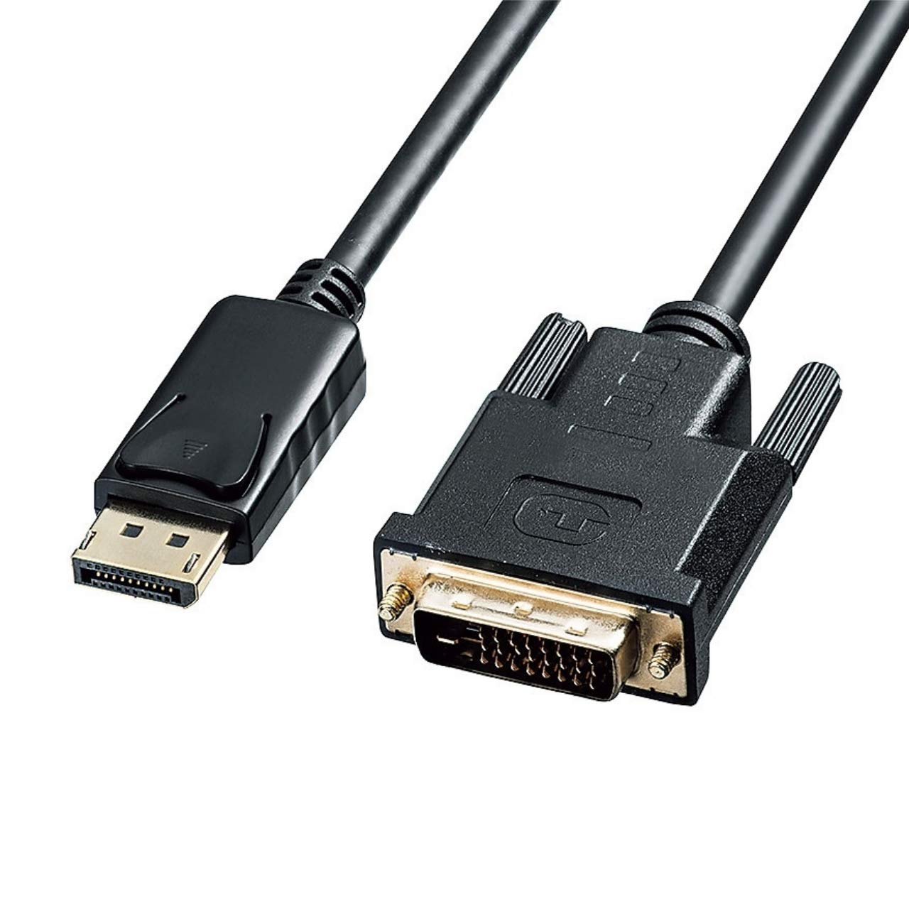 

Sanwa Supply DisplayPort to DVI Conversion Cable (DisplayPort Male to DVI Male), 2m, Black, KC-DPDVA20
