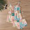 Women's Fashion Printed Two-Piece Slimming Swimsuit