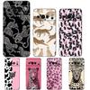 For Google Pixel 10 Pro Phone Case Pixel 9 Pro XL TPU Case Pixel 8 Pro 9A 8A 7A 7 6A 6 Pro Soft Cover Floral Leopard Eyes