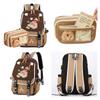 Capybara Backpack for Girls Boys Students Cute Kawaii Laptop Backpack Adjustable Strap Large Capacity Bookbag for School Travel