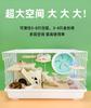 Hamster Cage Gold Wire Bear Special Extra Large Villa Deluxe Basic Cage Housing Acrylic Transparent Summer Supplies