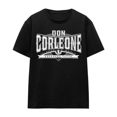 The Godfather Unisex Adult Don Vito Corleone Text T-Shirt