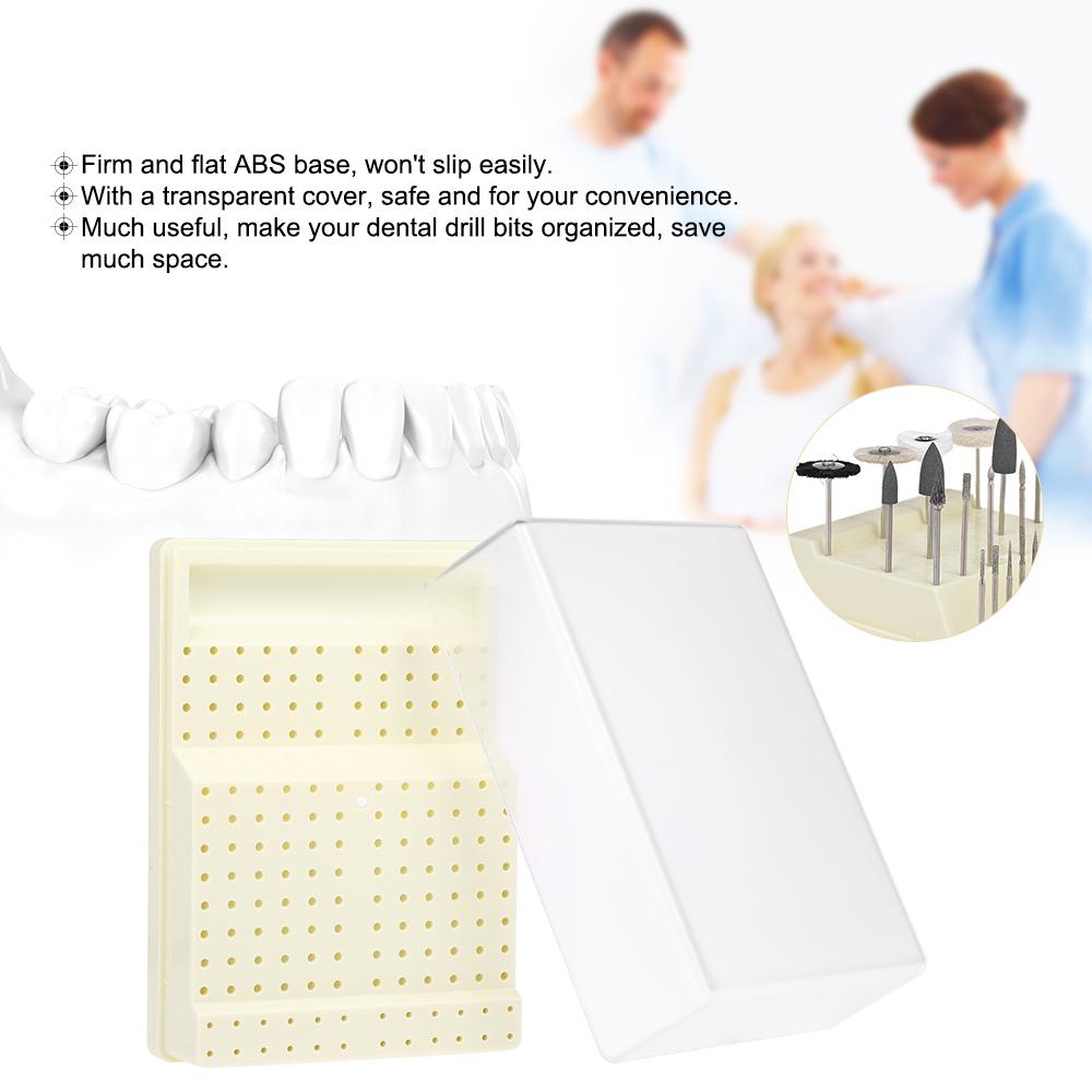 

Держатель для стоматологических сверл, подставка для стоматологических боров, органайзер, контейнер для отображения, прозрачная пластиковая крышка