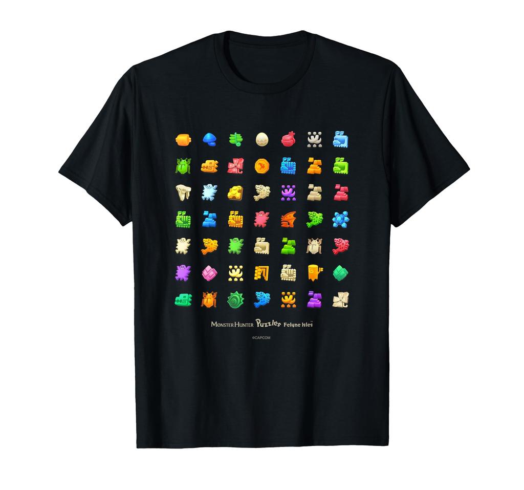 Monster Hunter Puzzle Airou Island Piece T-Shirt