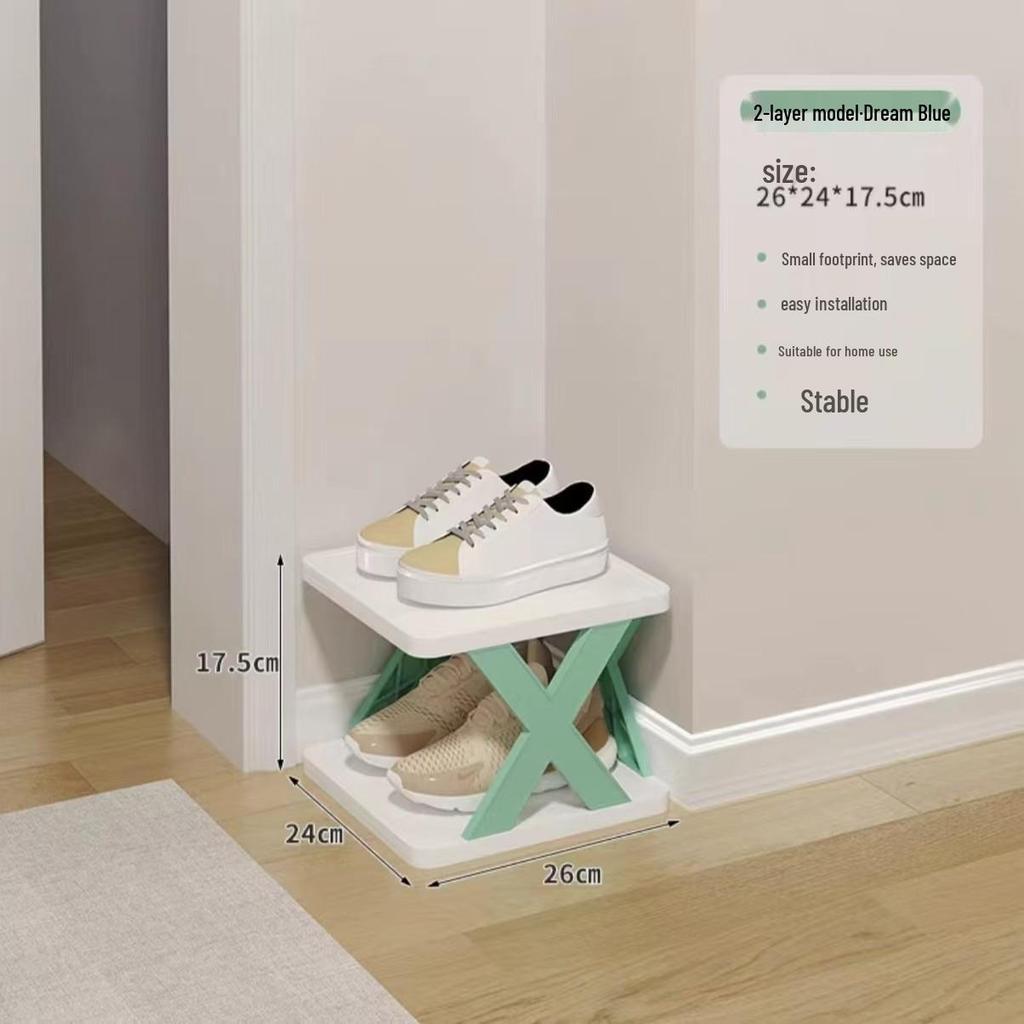 Compact Dustproof Shoe Cabinet for Dorms and Small Spaces