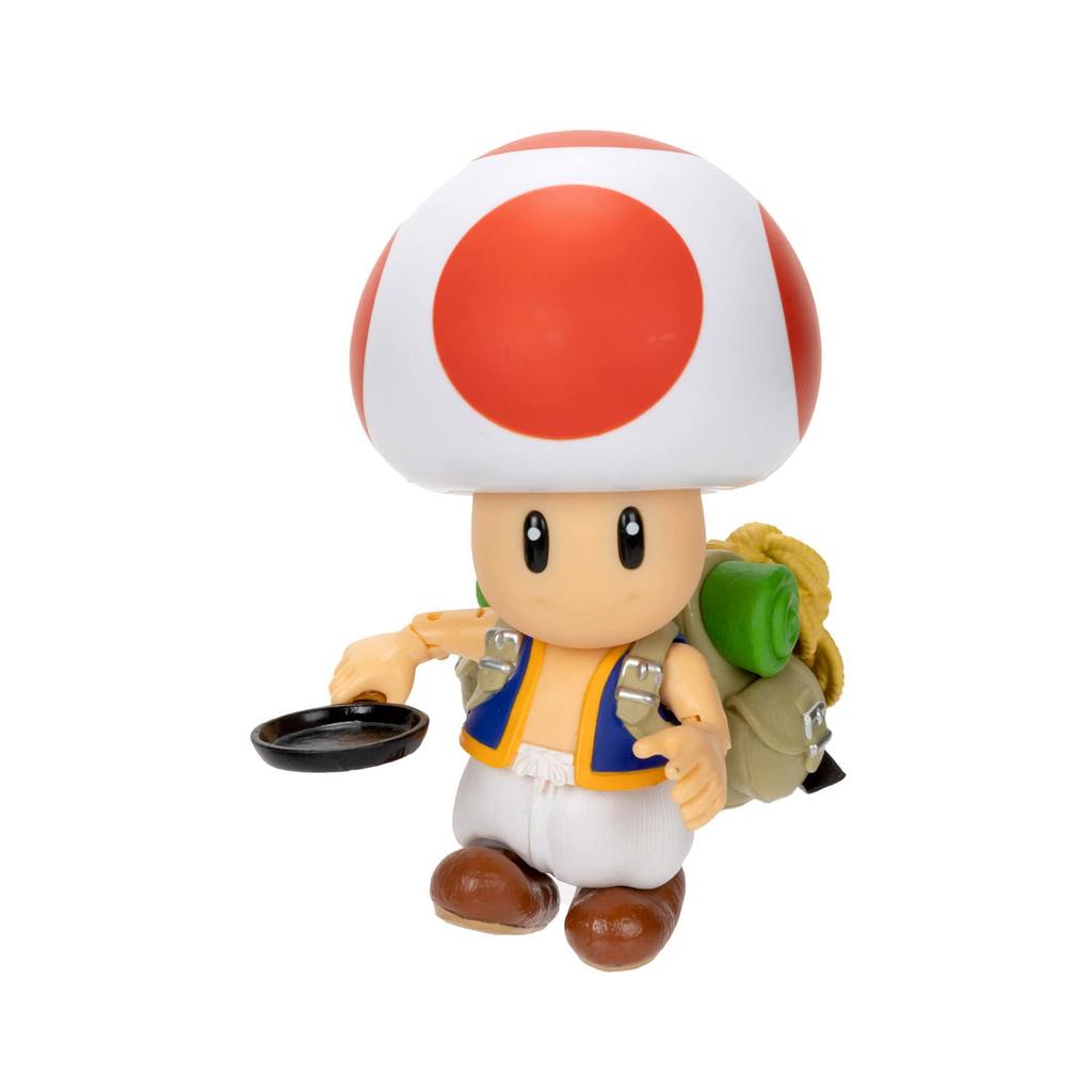 Sanei Boeki The Super Mario Movie Action Figure Toad W6 X D8 X Miscellaneous Bros. H10.5cm TSM-04
