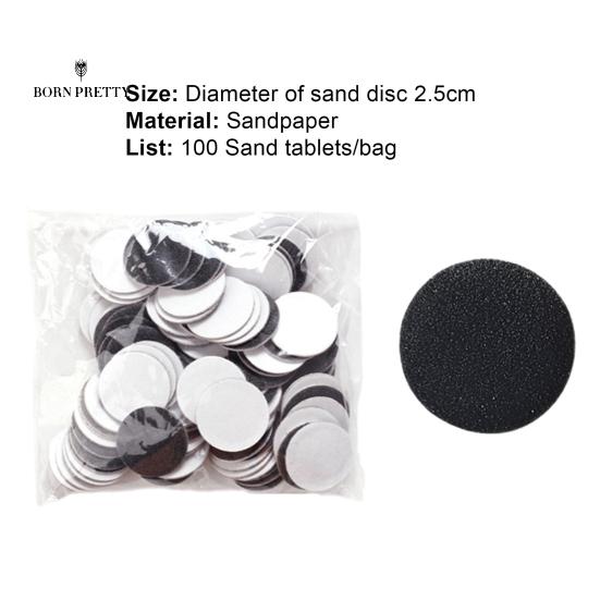 Practical Pedicure Frosted Nails Ornaments Paper Convenient Stable Minimalistic