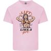 Lift Like a Girl Female Bodybuilding Unisexs Light Cotton TShirt