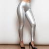 Shascullfites Melody Damen Winter Strumpfhose Damen Push Up Leggings PU Leder Leggings Ohne vordere Naht Elastisch Slim Fit Enganliegend Sexy
