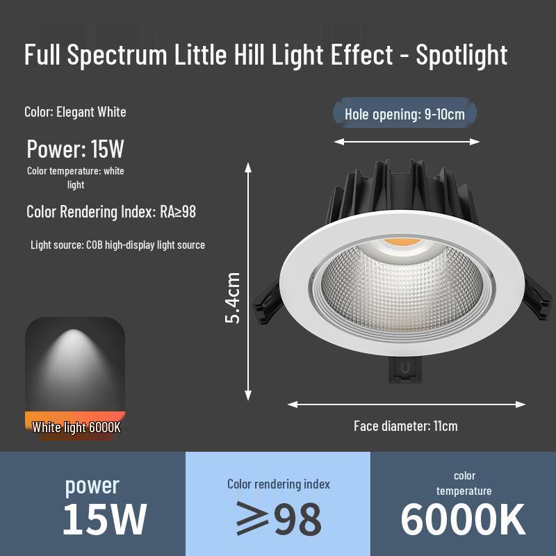 Recessed Super Bright Ceiling Downlight for Home and Commercial Spaces