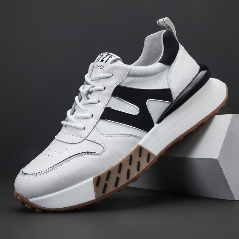 

Leather Forrest Gump sports and leisure men s breathable 2024 new first-layer cowhide men s casual shoes 43