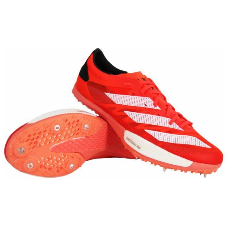 adidas Adizero Ambition Elite Shock Absorbing Non-Slip Durable Low-Top Carbon Plate Training Running Shoes Unisex Sneakers Red HQ3773