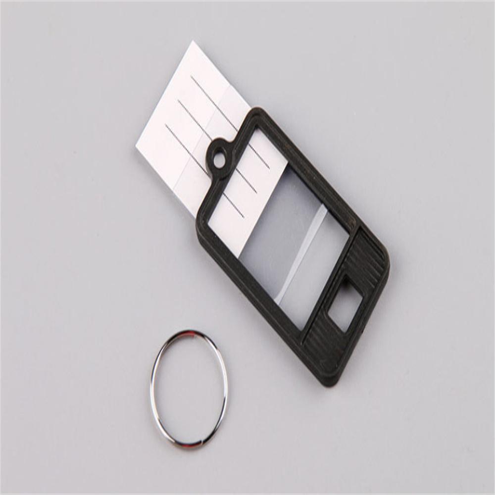 5 Pcs Key Tag Luggage Name Tags Labels Suitcase Plastic Key Tags With Id Tags Key Labels Garment Tags Key Ring Tags Hard