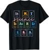 Fun Science Teacher Gifts Chemistry Biology Physics Professor Student TShirt Print Clothing Harajuku Streetwear Women's Clothing