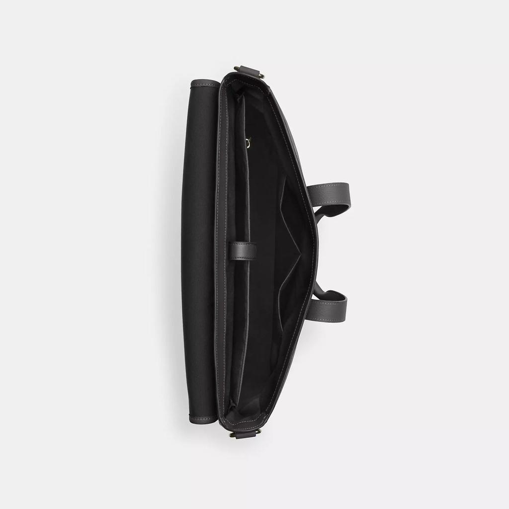 Coach Sullivan Portfolio Brief Gunmetal Black
