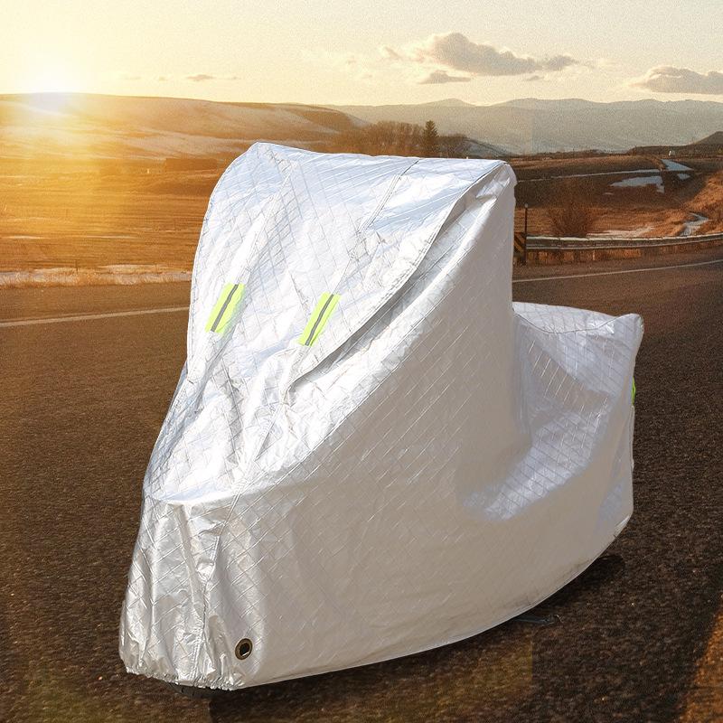 Tianying TX150 Pedal Motorcycle Cover - All-Weather Protection: Rain, Snow, Sun & Dustproof, Thickened Full Coverage Sunshade Standard