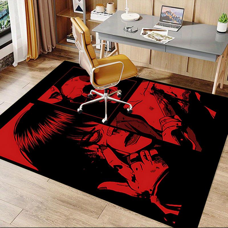 1PC Bloodshed Skull Carpet Office Rug Mat Home Decor Area Carpet Festival Gift Office desk chair carpet Longlasting Material