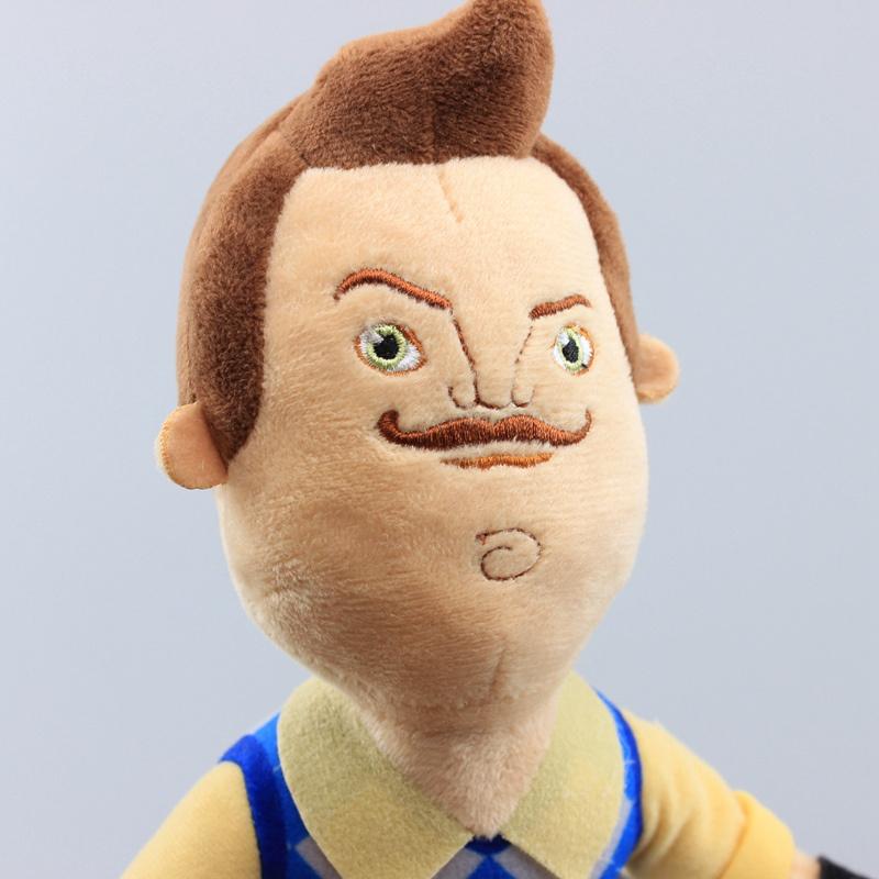 Neighbor 5 Hello Flashlight Butcher Neighbor Plush Figure Toy Stuffed Doll