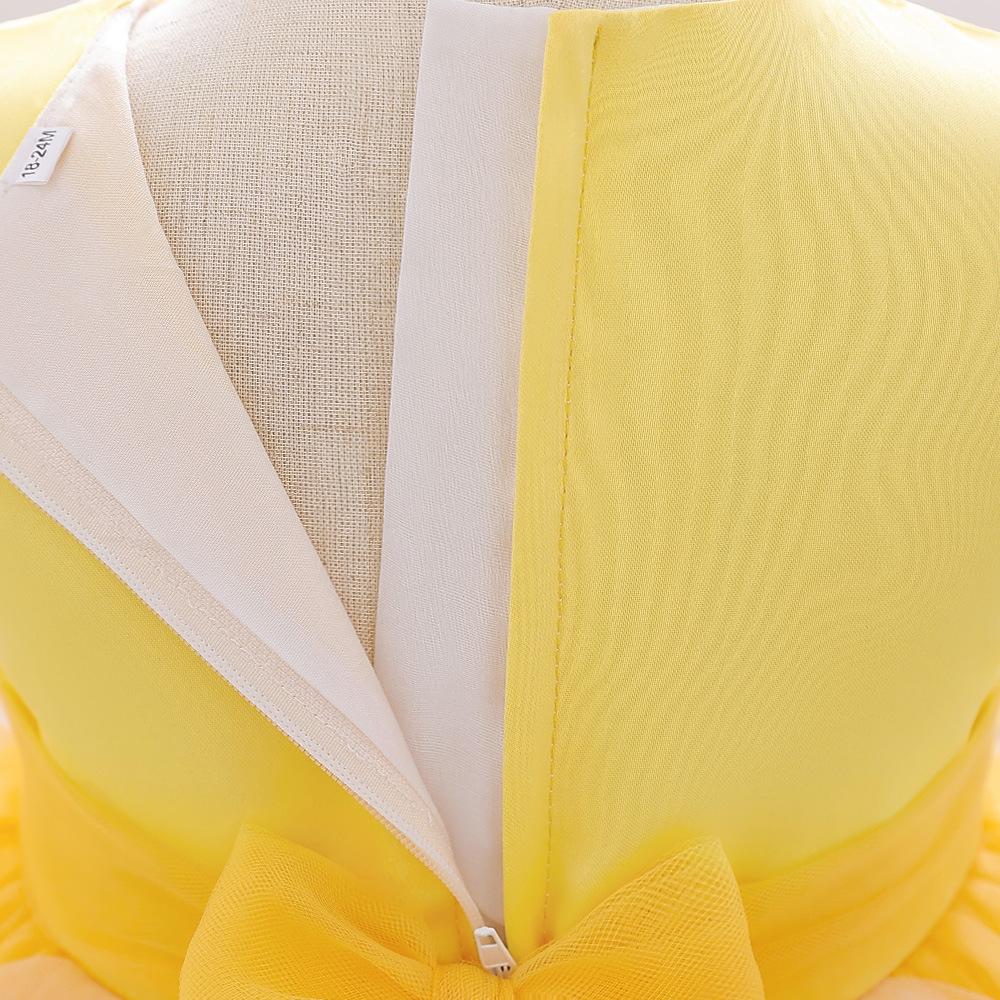 Weihnachtskleid Neugeborenes Baby Mädchen Kleid Partykleider für Mädchen 1 Jahr Geburtstag Prinzessin Kleid Spitze Taufkleid Babykleidung Weiß Taufe