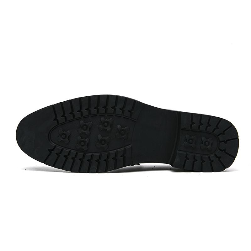 Fashion Leather Shoes For Man Genuine Leather Big Size High Quality Designer Formal Shoes Tassels Slip On Fashion Business Oxford
