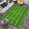 Soccer Field Pattern Carpet for Bedroom or Living Room Decor Rug Suitable for use as an anti-slip for living room bedroom sofas