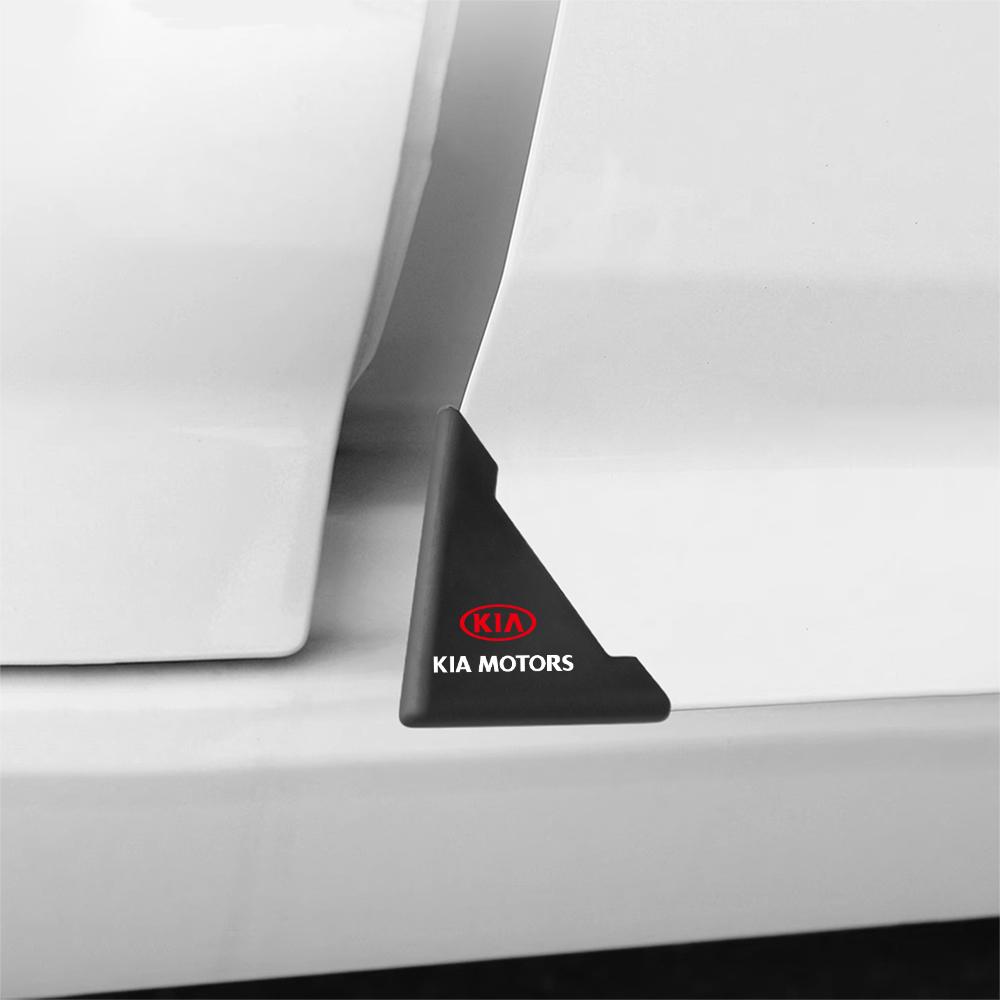 2pcs Car Door Guard Edge Corner Protector Cover Scratch-proof Sticker For Kia Sportage 3 Rio K2 Ceed Carnival Picanto Soul EV6 YO7