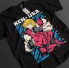 Street Fighter Shirt Ken T-Shirt Chun Li T-Shirt Juri Han Top Fighting Anime T-Shirt
