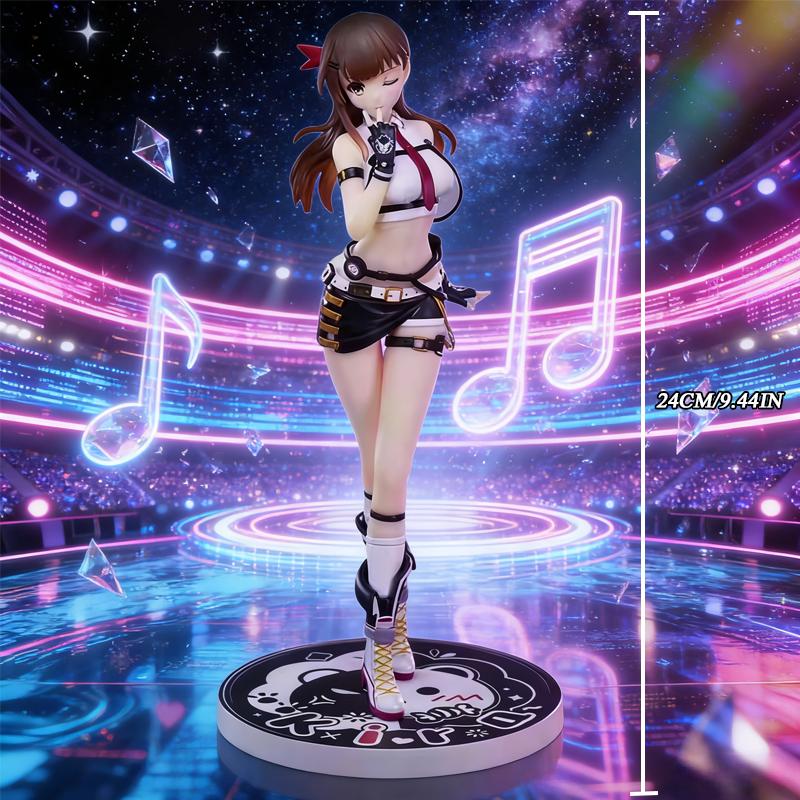 

Vibrant Virtual Idol Kira Figure Hyperdimensional Academy Desktop Decor Perfect Birthdays Holidays 1pc for and Articulated Detailed Movable Poseable