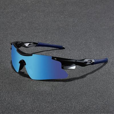 Lunettes de soleil coupe-vent pour homme et femme à monture large pour le cyclisme et la moto