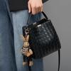 Bags Women'S Bucket Bags Women'S Leather Women'S Bags Large Capacity Woven Bags Crossbody Bags Handbags Tide