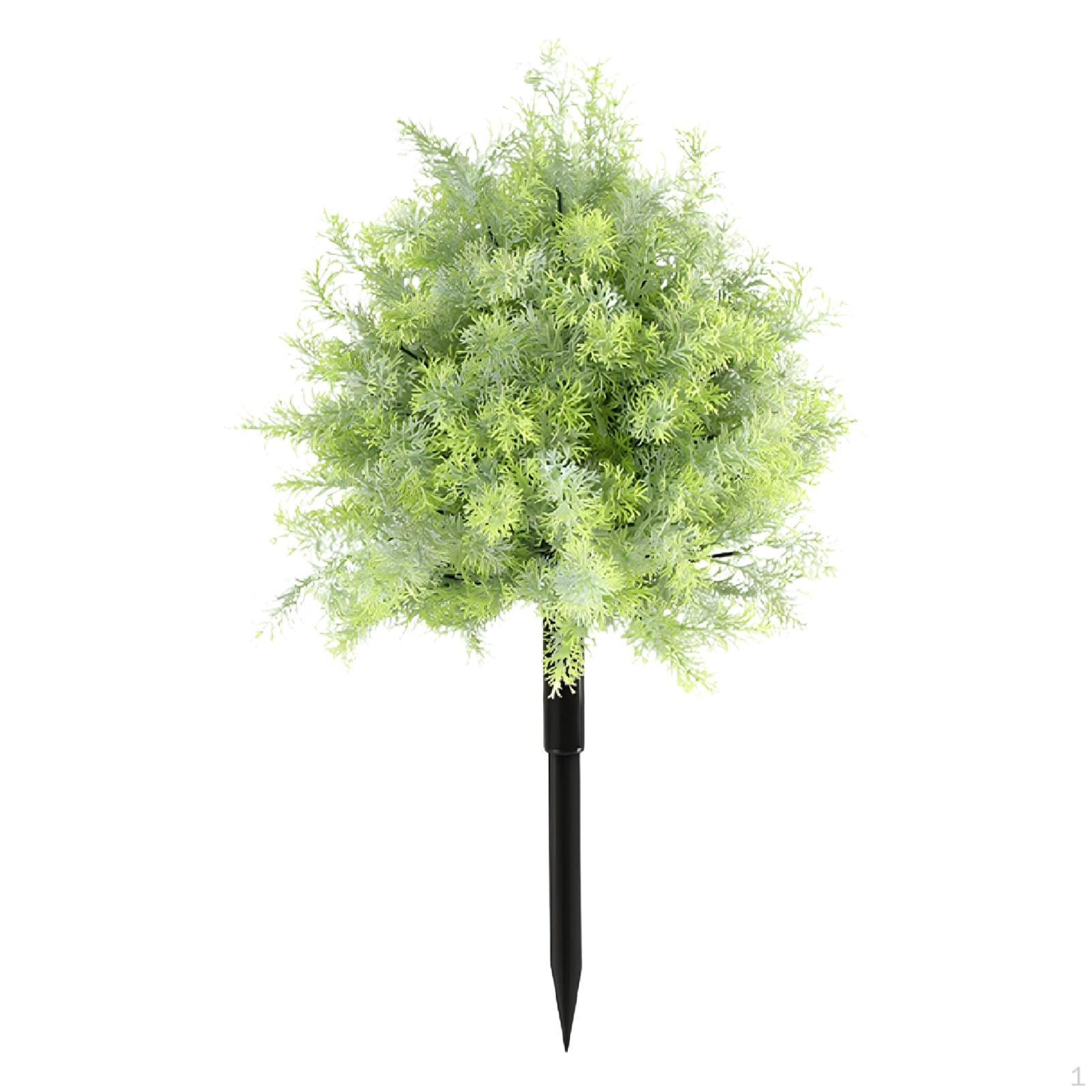 

Artificial Bush Garden Stake for Yard And Festive Decor світло-зелений колір