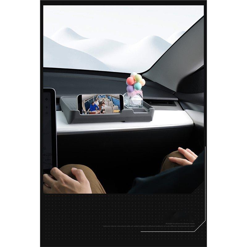 Center Control Screen Rear Storage Tray Car Accessories For Tesla Model 3 Model Y Car trument Panel Storage Box