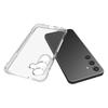 For Samsung Galaxy S25 Clear TPU Case WANLONFENG TM Series 2.0mm Phone Back Cover