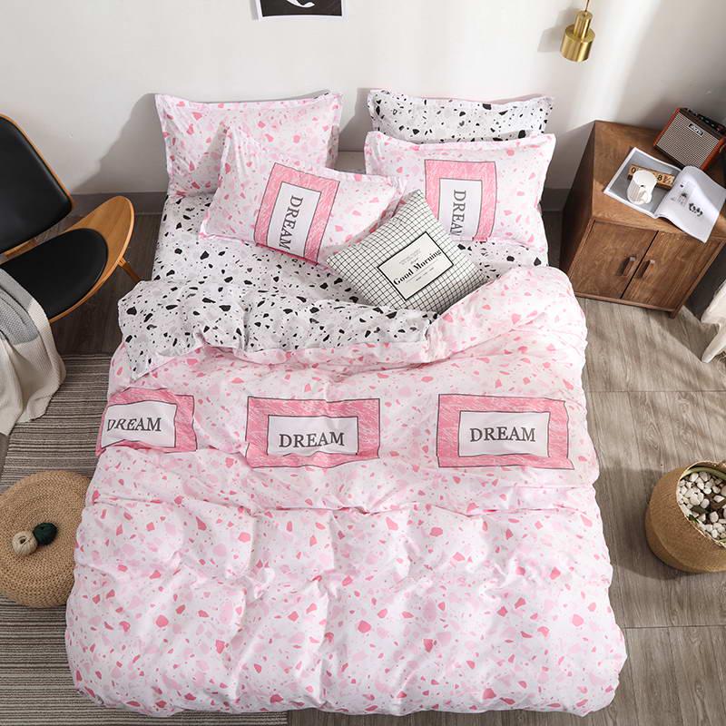 WTEMPO Sheet Pillowcases Bedclothes 4pcs Bedding Set Queen Size Queen Duvet Cover Bed Set