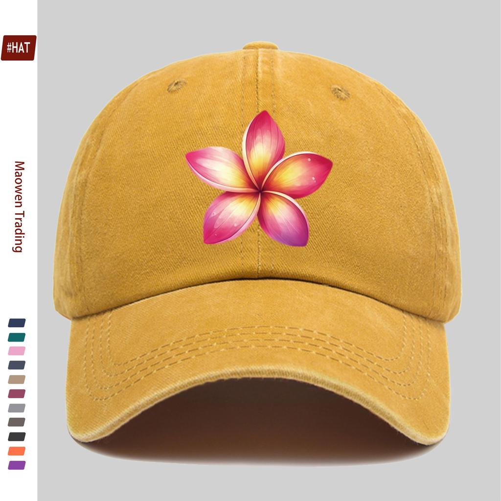 Pc Pcs Floral Print Baseball Cap Suitable for Prom Outdoor Sports Fishing Travel Beach Vacations Hiking Parties Adjust
